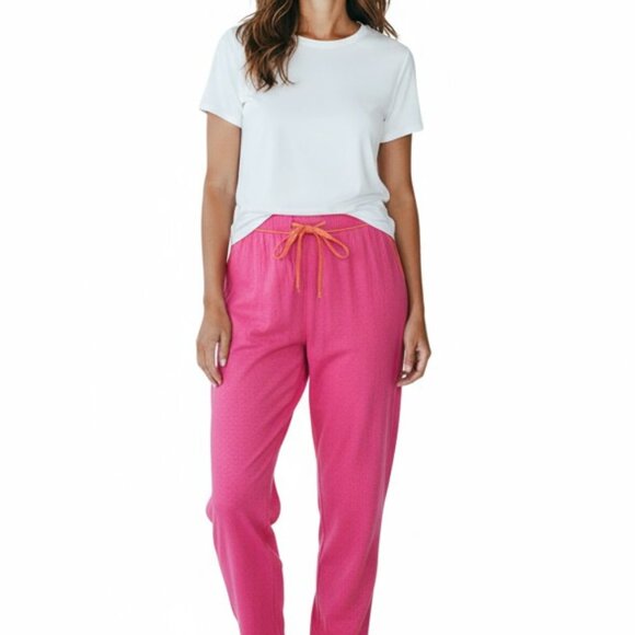 Vineyard Vines Pink and Orange Whale Pajama Pants - Picture 1 of 6